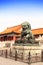 Ancient lion statue, Forbidden City, Beijing, China