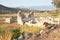 The ancient Lycian ruins of Andriake, located in Demre, Turkey