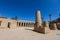 Ancient Massive Columns of Karnak Temple Complex in the Great Hypostyle Hall in the Precinct of Amun-Re