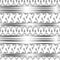 ancient maya tribal ethnic seamless pattern with black and white color vector illustration for fashion textile print and wrapping