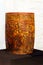 Ancient Mayan ceramic vase