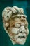 Ancient Mayan Face of a Noble