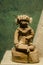 Ancient mayan figurine of the Haina Island
