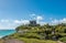 Ancient Mayan ruins of Tulum overlooking the beautiful Caribbean Sea in Mexico