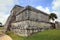 Ancient Mayan stone temple