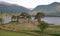 Ancient McCarthy Mor castle on Lake Lough Leane at Killarney on the Ring of Kerry in Ireland