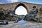 Ancient medieval bridge of Norman age in Sicily
