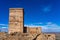 Ancient medieval castle in Feria. Extremadura. Spain