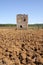 an ancient medieval ruin in a field, Tuscany