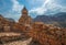 Ancient monastery Noravank, mountains, Amaghu valley, Armenia