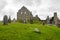 The ancient monastic city of Clonmacnoise in Ireland