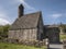 Ancient monasty in Glendalough Wicklow Mountains of Ireland