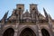 Ancient monumental church of Semur en Auxois