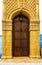 Ancient Moroccan art craftsmanship - entrance door