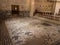 Ancient mosaic. Church of the Multiplication of the Loaves and t