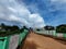 Ancient mosque architecture namely Malik Dinar Juma Masjid Kasaragod beautiful view under the cloudy blue sky