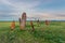 An ancient mound in the steppes of Khakassia