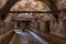 Ancient murals inside the Nativity of.Christ church, 16th - 17th century. Arbanasi, Bulgaria