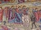 Ancient murals in monastery in holy Mount Athos Greece