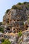 Ancient Myra and Lycian rock Tombs. Turkey