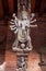 Ancient Nepalese wooden carving with hindu gods in Patan, Nepal