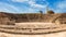 Ancient Odeon amphitheatre in Paphos Archaeological Park, Cyprus