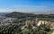 Ancient Odeon of Herodes Atticus in Acropolis, view from above, Athens, Greece, Europe