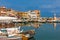 Ancient old harbour port Tyre Sur South Lebanon