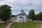 Ancient orthodox church of St. Nicholas in the Izborsk fortress. Izborsk, Pskov region, Russia