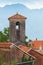 Ancient Orthodox Church tower in Perast