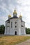 Ancient Orthodox Church. Ukrainian baroque architecture. Catherine`s Church is a functioning church in Chernihiv, Ukraine. Church