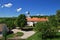 An ancient Orthodox Krushedol Monastery in Serbia, Balkans