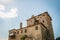 Ancient Ouranoupolis Tower on Athos peninsula in Halkidiki, Greece