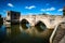 Ancient packhorse bridge