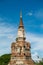 The ancient pagoda in Ayutthaya, Thailand