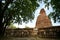 The ancient pagoda sandstone at Wat Mahaeyong Ayuttaya ,Thailand