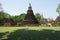 Ancient pagoda at Sukhothai Historical Park, Thailand/Sukhothai