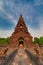 The ancient Pagoda at Wat Nakhon Kosa located at Lop Buri Province, Thailand