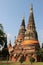 Ancient Pagoda at Watyaichaimongkol Temple in Ayudhaya, Thailand