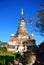 Ancient pagodas at Wat Yai Chai Mongkol in Ayutthaya