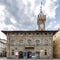The ancient Palazzo Pretorio palace in Figline Valdarno, Florence, Italy