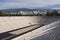 Ancient Panathenaic stadium in Athens, Greece