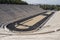 Ancient Panathenaic stadium in Athens, Greece