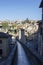 The ancient pedestrian aqueduct street of Perugia, Italy