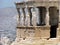 The ancient Porch of Caryatides in Acropolis