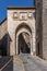 The ancient Porta della Catena in the historic center of Todi, Perugia, Italy