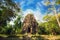 Ancient pre Angkor Sambor Prei Kuk temple ruins. Cambodia