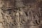 Ancient relief in Angor wat