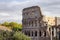 Ancient Remains in Rome, Italy. Colosseum.