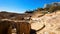 Ancient roman amphitheater in Tarragona, Spain.